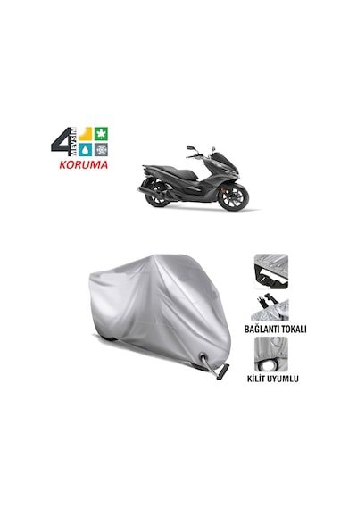 Honda Pcx 125 Motosiklet Brandası ( Kilit Uyumlu