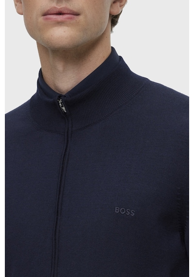 Boss Erkek Hırka 50476347 404 Lacivert