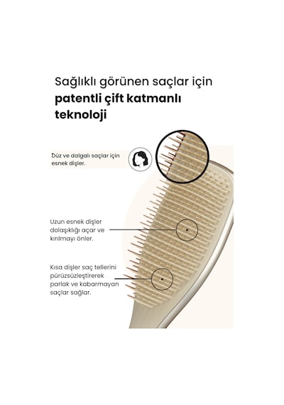 Tangle Teezer Ultimate Detangler Chrome Champagne Gold