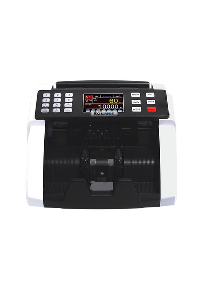 Rauver Sc8000 Lite, Tl Karışık Sayım, Dolar Ve Euro Adet Sayım Sahte Kontrollü Para Sayma Makinesi - Müşteri Ekranı Hediyeli