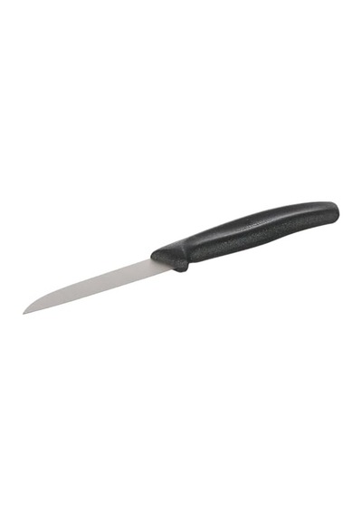 6.7403 Swissclassic 8cm Düz Soyma Bıçağı, Siyah Çok Renkli