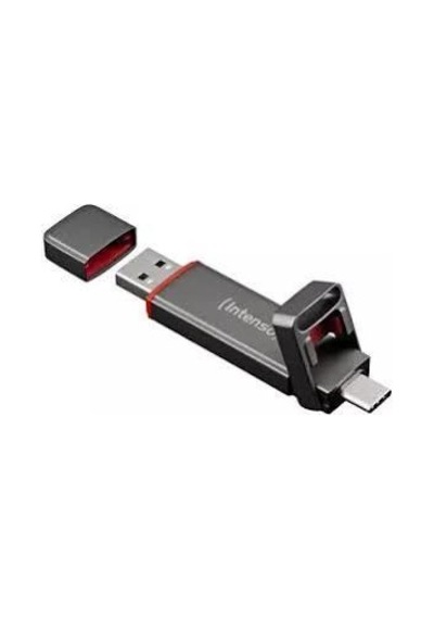 Intenso Ux100 Harici Ssd Stick Usb-c Ve Usb-a İle, Çift Bağlantı, 250 Gb