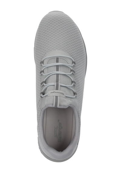 Slazenger Flex Fıt I Erkek Büyük Beden Gri Koşu & Yürüyüş Spor Ayakkabısı