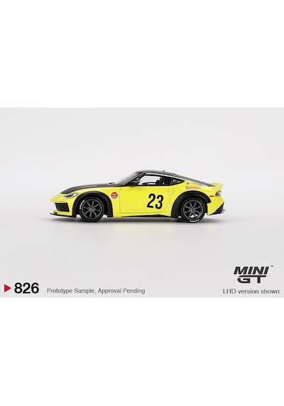 Mini Gt Nissan Z Lb Natıon Works Ikazuchi Yellow 826 Çok Renkli