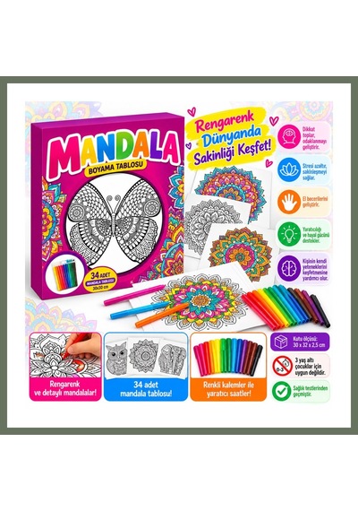 Bezos 5117 Tuval Mandala Bezos1