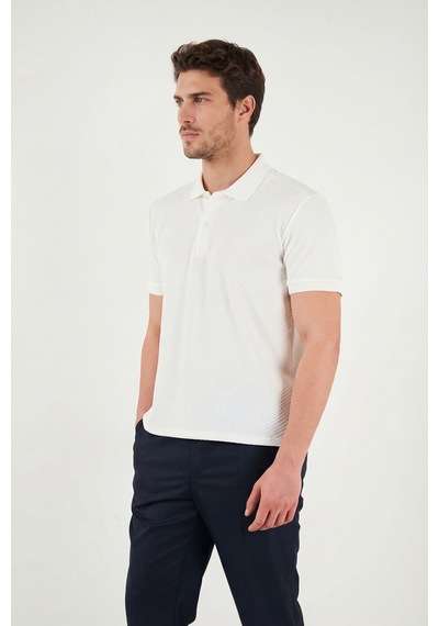 Buratti Erkek Polo T Shirt 5904049 Ekru
