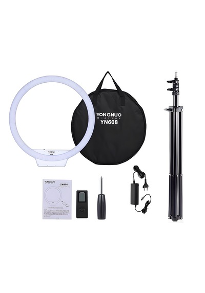 Yongnuo Yn608 Bi-color Ring Led Işık Seti