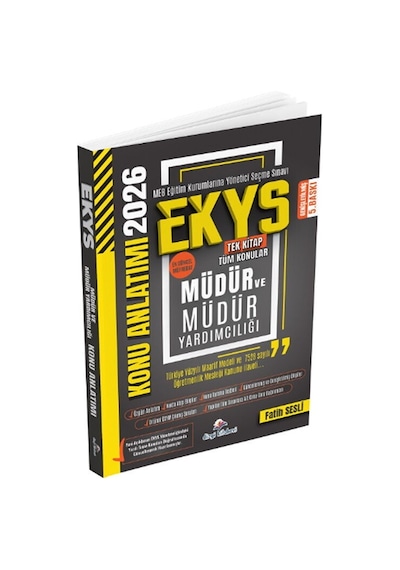 Dizgi Kitap 2026 Meb Ekys Müdür Ve Yardımcılığı Konu Anlatımı 5. Baskı