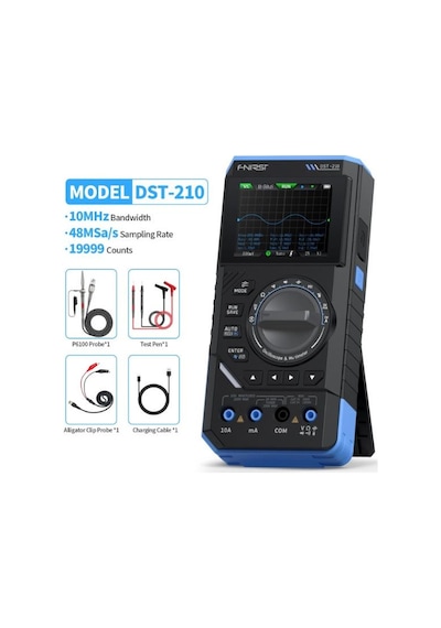 Fnırsı Dst-210 3 Ü 1 Arada El Tipi Osiloskop + Multimetre + Sinyal Jeneratörü