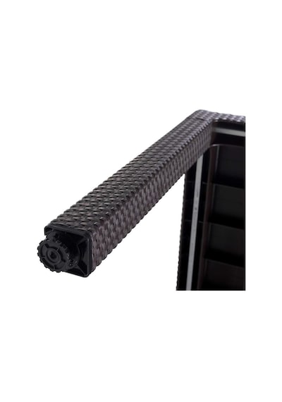 Yektahome Novussi Liverno Classi Rattan Masa Takımı Bahçe Takımı 90 x 150 CM Ka Kahverengi