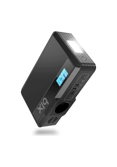 Bix 40000mAh 230V 100W İnverter Powerbank 2*USB 1*Type-C PD Çıkışlı LED Işıklı Şarj İstasyonu