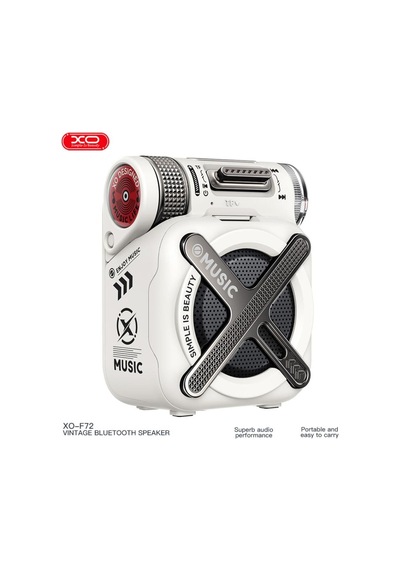 F72 Mecha Taşınabilir Kablosuz Bluetooth Hoparlör 5.4 Metal/pc/abs Gövde Tf Kart Desteği