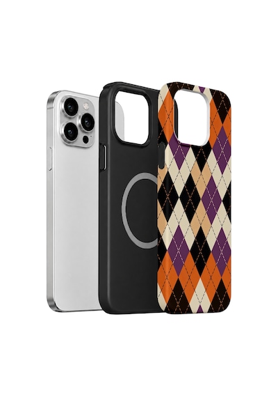 Velvoria Valestra Harvest Argyle Apple iPhone Uyumlu 12 Pro Max Magsafe Koruma Kılıfı Valestra Magline - Harvest Argyle