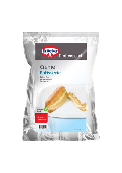Dr. Oetker Krem Patıserı 1 Kg - Pratik Tatlı Ve Pasta Süsleme Kreması 2'li Ekonomik Paket - 2 A Tarı