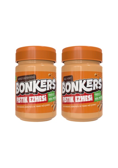 Bonkers Sade + Ballı Fıstık Ezmesi 2 x 315 G