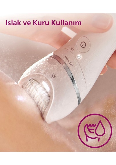 Philips 8000 Serisi BRE710/05 Islak Kuru Epilatör (Teşhir)