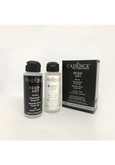 Cadence Resin Art Şeffaf Epoksi 120Ml Takım