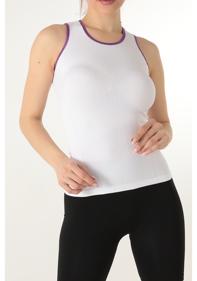 Gigotto Kadın Seamless Fitilli Atlet 001