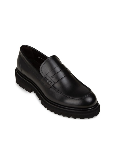 Deery Erkek Hakiki Deri Siyah Loafer - F6528msyhp01 Siyah