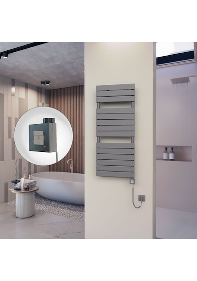 10h Elektrikli Havlupan 500 1180 Antrasit Ktx1 600 Watt Spiral Kablolu