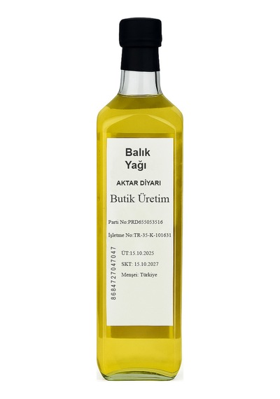 Aktar Diyarı Balık Yağı 1 L