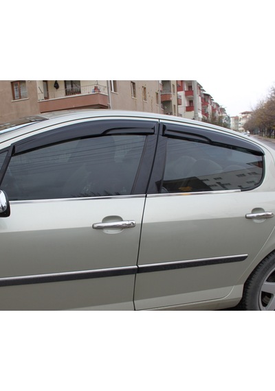Peugeot 407 Mügen Cam Rüzgarlığı 2004-2010 Arası 4 Lü Set N11.9976