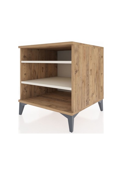 Kronos Komodin 2 Raflı 60x59x64 Çam-aytaşı Çam