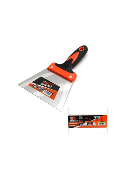 Kinetex Ktx-2162 Kauçuk Saplı Ve Çelik Boyacı Spatulası 140mm - 12'li Paket Diğer
