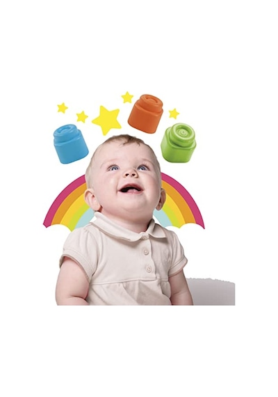 Clementoni Soft Clemmy Yumuşak Blok Kova Seti Kedicik