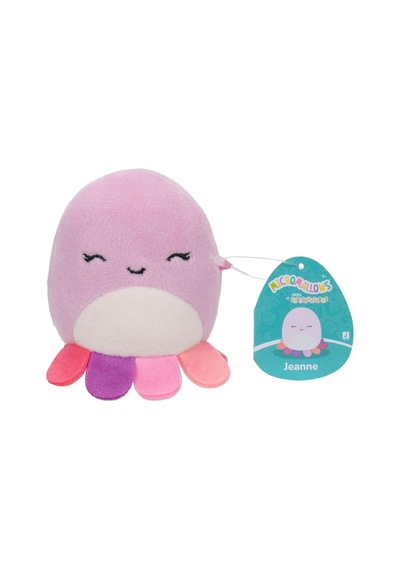 Micromallows Squishmallows Mini Yumuşak Peluş Oyuncak 4 Lü Figür Seti - 6 Cm - Model - 1 Çok Renkli