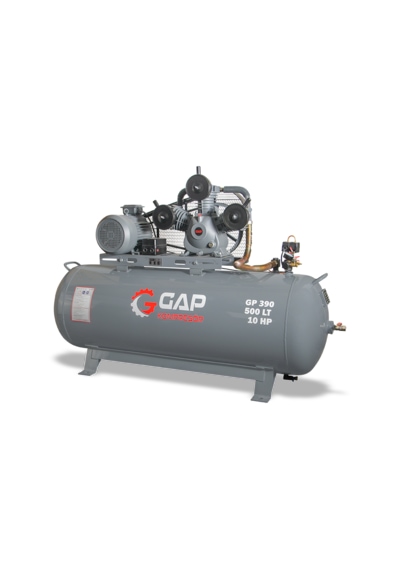 Gap Kompresör 500 Lt 3 Kafa 8 Bar 10 Hp Pistonlu Hava Kompresörü