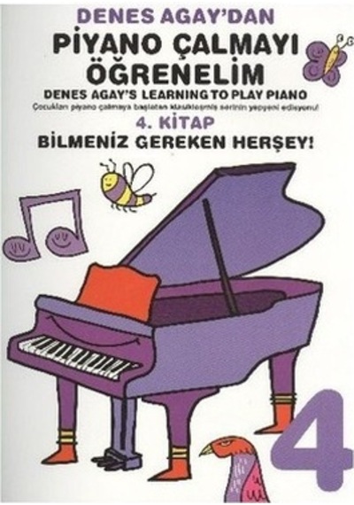 045-pmem2504 Learning To Play Piano Denes Agay 4. Kitap