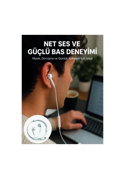 Kablolu Type C Kulak İçi Kulaklık Kristal Netliğinde Ses Kalitesi Yeni Nesil - Hs08378523-5744 Renkli Diğer Kablolu Type C Kulak İçi Kulaklık Kristal Netliğinde Ses Kalitesi Yeni Nesil - Hs08378523-5744 Renkli Diğer