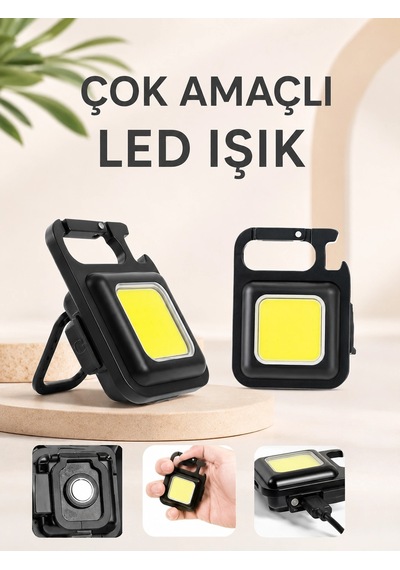 Mey İthalat Led Işık Acil Durum Işığı Çok Fonksiyonlu Mıknatıs Özelliği