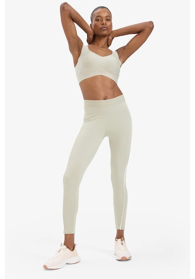 DeFactoFit Beli Saran Sporcu Tayt D7831AX25SPKH513 Haki