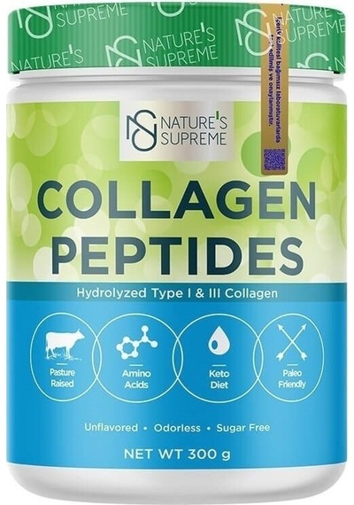 Nature's Supreme Collagen Peptides Powder 300 G
