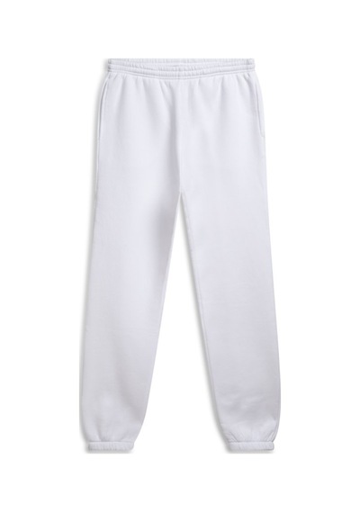 LTB Regular Fit Lastik Paça Basic Beyaz Eşofman