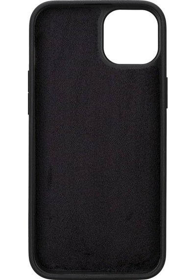 Apple Uyumlu   iPhone 15 Plus Deri Cüzdanlı Kılıf   Mwwn Rst1 Siyah