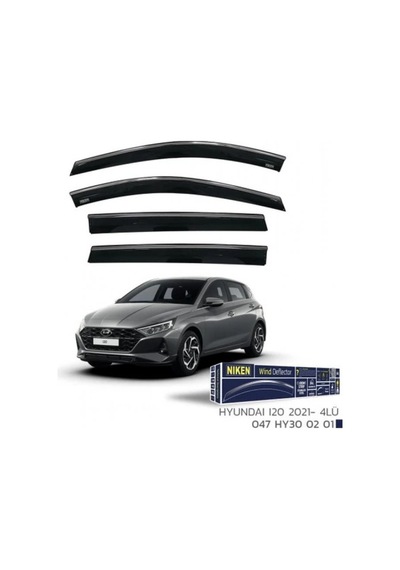 Cam Rüzgarlığı Niken Kromlu Hyundai İ20 2021 Sonrası 4lü