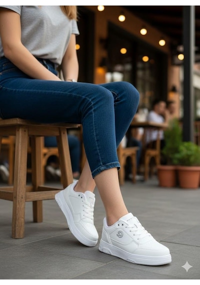 Fort 2081 Best Rahat Hafif Sneaker Ayakkabı Beyaz