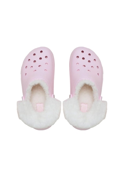 Crocs Classic Platform Fuzz Lined Clog Pink Milk Terlik 212854-6zw Pembe Crocs Classic Platform Fuzz Lined Clog Pink Milk Terlik 212854-6zw Pembe