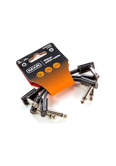 Mxr Şerit Yama Kablosu 3 " 3"-3 Paket, 1/4-inç Dik Açı 3pdcpr03 Standart