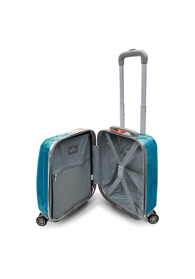 Coral High Renkli Desenli Mini Kabin Boy Valiz 40cm 16762 Çok Renkli