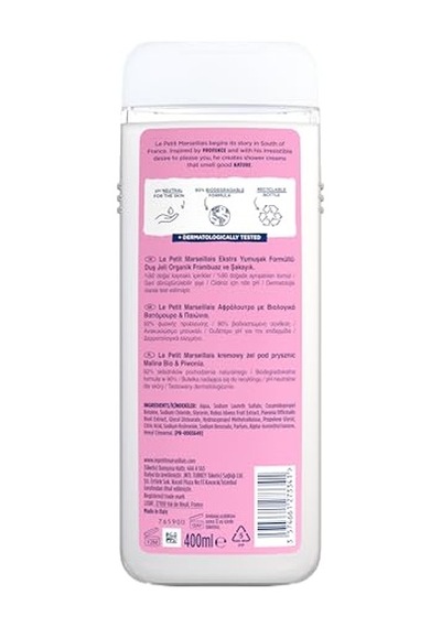 Le Petit Marseillais Frambuaz Ve Şakayık Duş Jeli 400 Ml Acai Üzümü