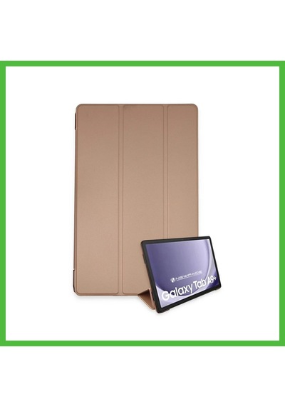 Vaveni Samsung Galaxy Tab A9 Plus Kılıf Tablet Smart Kılıf - Rose Gold Arz