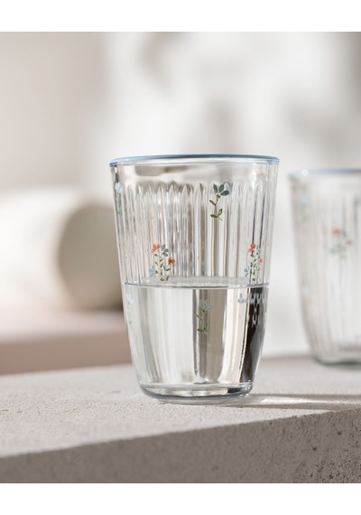 Ravenna-little Bloom 4'lü Meşrubat Bardağı Seti - Açık Mavi - 395 Ml 8684427334652 Çok Renkli