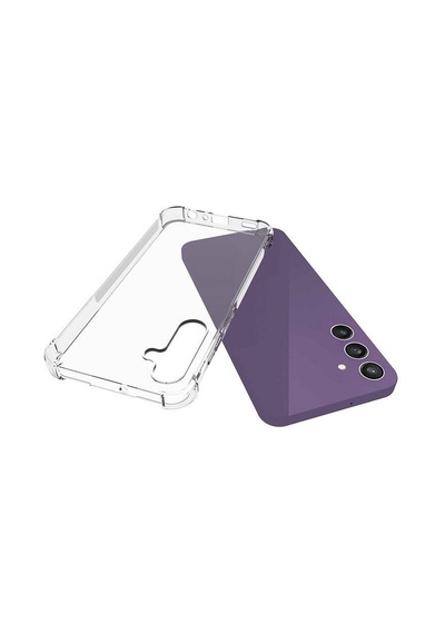 Galaxy Uyumlu A25 Kılıf Tchs Nitro Anti Shock Silikon - Renksiz Renksiz