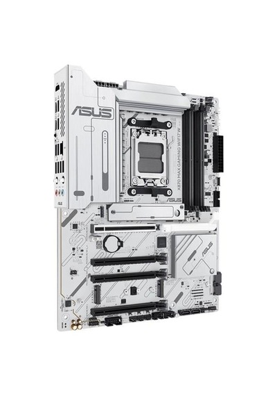 Asus X870 Max Gamıng Wıfı7 W Ddr5 Hdmı Dp Pcıe 5.0 Am5 Atx Beyaz-213696