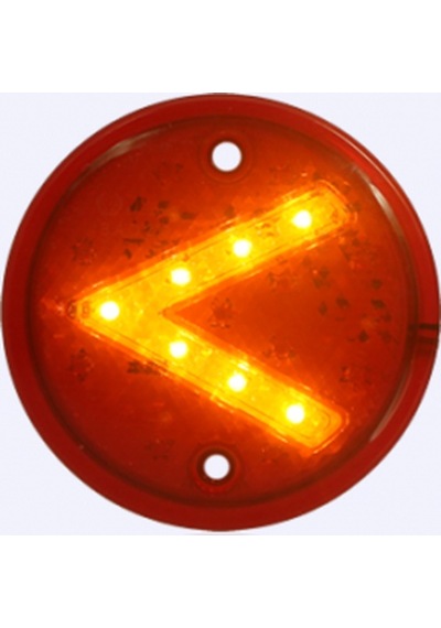 18 Ledli Unıversal Slim Stop Lamba 12-24 Su Geçirmez 2-Adet