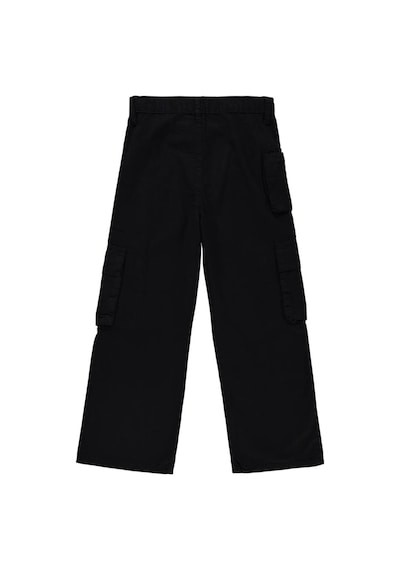 Civil Girls Üç Cepli Kargo 6-9 Yaş Pantolon Siyah